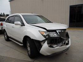 2008 Acura MDX White 3.7L AT 4WD #A22638